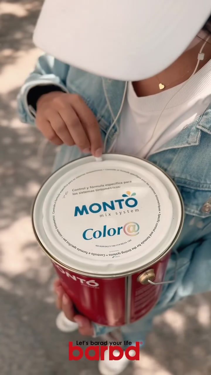 Barad Paint reel, Montó chalk paint